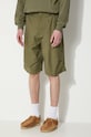 Maharishi pantaloncini Maha Tiger Loose Snoshorts verde 5099.OLIVE