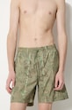 Maharishi pantaloni scurti de baie Dragon Bamboo verde 1272.OLIVE