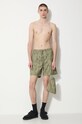 Maharishi pantaloncini da bagno Dragon Bamboo 1272.OLIVE verde SS24
