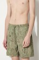 Maharishi pantaloncini da bagno Dragon Bamboo verde 1272.OLIVE