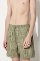 Maharishi pantaloni scurti de baie Dragon Bamboo verde 1272.OLIVE