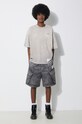 Maison MIHARA YASUHIRO shorts Rc Twill Cargo Shorts A12PT043 gray SS24