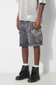 gray Maison MIHARA YASUHIRO shorts Rc Twill Cargo Shorts