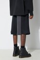 Clothing Maison MIHARA YASUHIRO cotton shorts Vertical Switching A12SP563 black