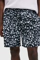 Plavkové šortky AllSaints LANI 2 PK SWIMSHORT 2-pack M013WA černá