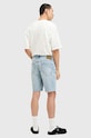 AllSaints szorty jeansowe SWITCH SHORT M020TA niebieski
