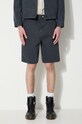 thisisneverthat szorty jeansowe Carpenter Short granatowy TN241WSOKS05