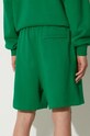 Îmbrăcăminte Awake NY pantaloni scurti din bumbac Awake Sweatshort SP24.PA006 verde