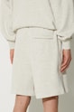 Abbigliamento Awake NY pantaloncini in cotone Awake Sweatshort SP24.PA006 grigio