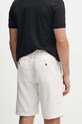 Îmbrăcăminte Lindbergh pantaloni scurți din amestec de in 30.505020.OPTICALWHI bej
