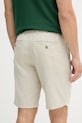 Odjeća Kratke hlače s dodatkom lana Lindbergh 30.505020.OPTICALWHI siva