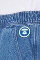 AAPE denim shorts AAPSPMA671XXM blue