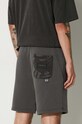Odzież AAPE szorty bawełniane AAPSPMA675XXM szary