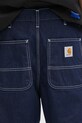 Carhartt WIP pantaloni scurți din bumbac Simple Short bleumarin I033333.012Y