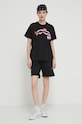 Îmbrăcăminte Sprayground pantaloni scurti din bumbac SP441 negru