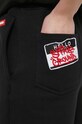 Sprayground pantaloni scurti din bumbac SP441 negru