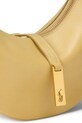 Polo Ralph Lauren torebka rogal damska skórzana żółty 428871248