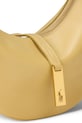 Polo Ralph Lauren torebka rogal damska skórzana żółty 428871248