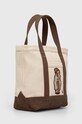 Accesorii Polo Ralph Lauren geantă de bumbac 428919218 bej