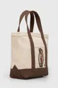 Βαμβακερή τσάντα Polo Ralph Lauren 100% Βαμβάκι
