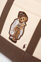 Polo Ralph Lauren geantă de bumbac 428919218 bej