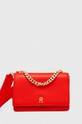 Tommy Hilfiger torebka nie mieści A4 czerwony AW0AW15725