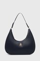 Tommy Hilfiger torebka nie mieści A4 granatowy AW0AW16081