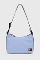 Сумочка Tommy Jeans візерунок блакитний AW0AW15815