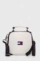 Kabelka Tommy Jeans vzorovaný béžová AW0AW16100