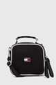 Tommy Jeans poșetă nu incape in A4 negru AW0AW16100