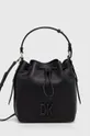 nero Dkny borsa a mano in pelle Donna