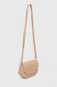 Dkny borsa a mano in pelle beige