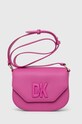 Usnjena torbica Dkny Ne ustreza A4 roza R41EKC54