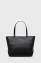 Kabelka Calvin Klein imitácia kože čierna K60K611334