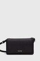 Calvin Klein torebka nie mieści A4 czarny K60K611434
