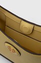 Tory Burch torebka skórzana Robinson Crosshatched 158509.700 żółty