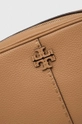 μπεζ Δερμάτινη τσάντα Tory Burch