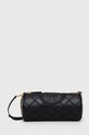 Tory Burch torebka skórzana Fleming Soft Barrel skóra licowa czarny 150358.001