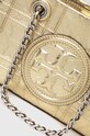 Tory Burch torebka skórzana Fleming Soft Metallic złoty 152480.700