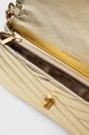 Tory Burch torebka Kira Chevron Metallic 152543.700 złoty