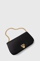 Αξεσουάρ Δερμάτινη τσάντα ώμου Lauren Ralph Lauren 431915344 μαύρο