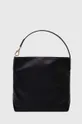 črna Usnjena torbica Lauren Ralph Lauren Ženski