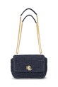 Lauren Ralph Lauren torebka skóra licowa granatowy 431920043