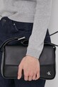 Τσάντα Calvin Klein Jeans συνθετικό μαύρο K60K611467