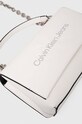 Τσάντα Calvin Klein Jeans λευκό K60K611866