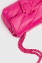 Шкіряна сумочка Pinko рожевий 100039.A1JO