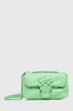 zielony Pinko torebka skórzana Damski