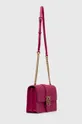 Шкіряна сумочка Pinko 100053.A0F1 рожевий AA00