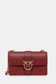 Pinko poseta de piele nu incape in A4 burgundia 100053.A0F1