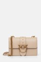 Pinko torebka skórzana skóra licowa beżowy 100059.A0F1